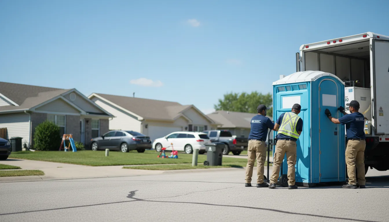 Standard Porta Potty Rentals in Liberty, MO near me